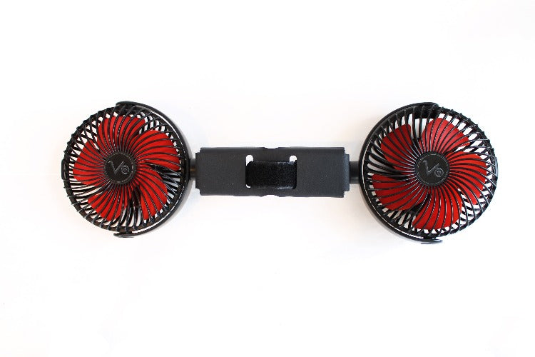Peloton fan dual fan kit assembled