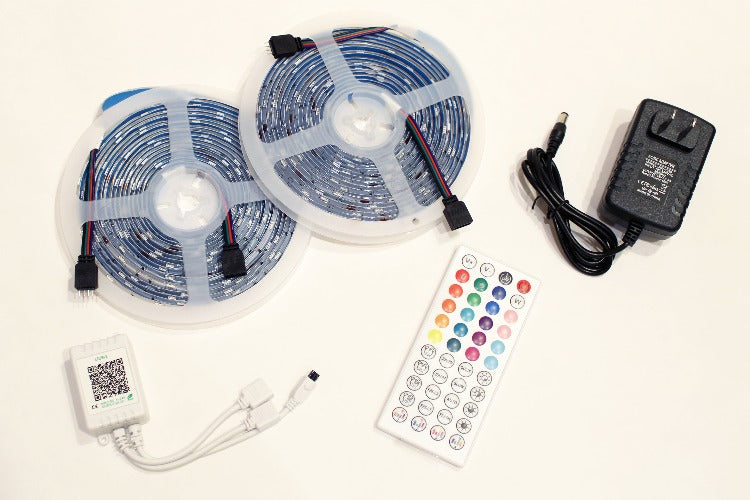 Digital RGB LED Dream Strip Light Kit with built in Remote Control